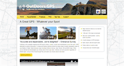 Desktop Screenshot of outdoorsgps.com